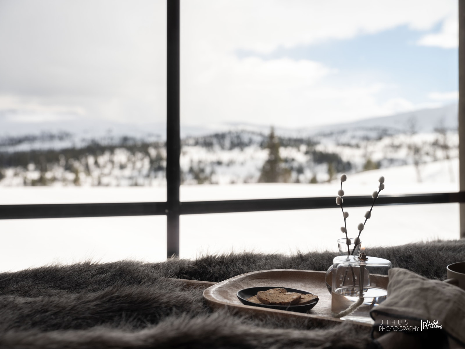 Utsikten er tilsvarende fra tomt 31 Galleribilde