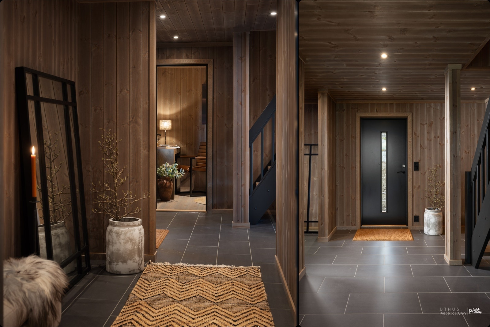 Romslig entré med god plass til garderobe Galleribilde