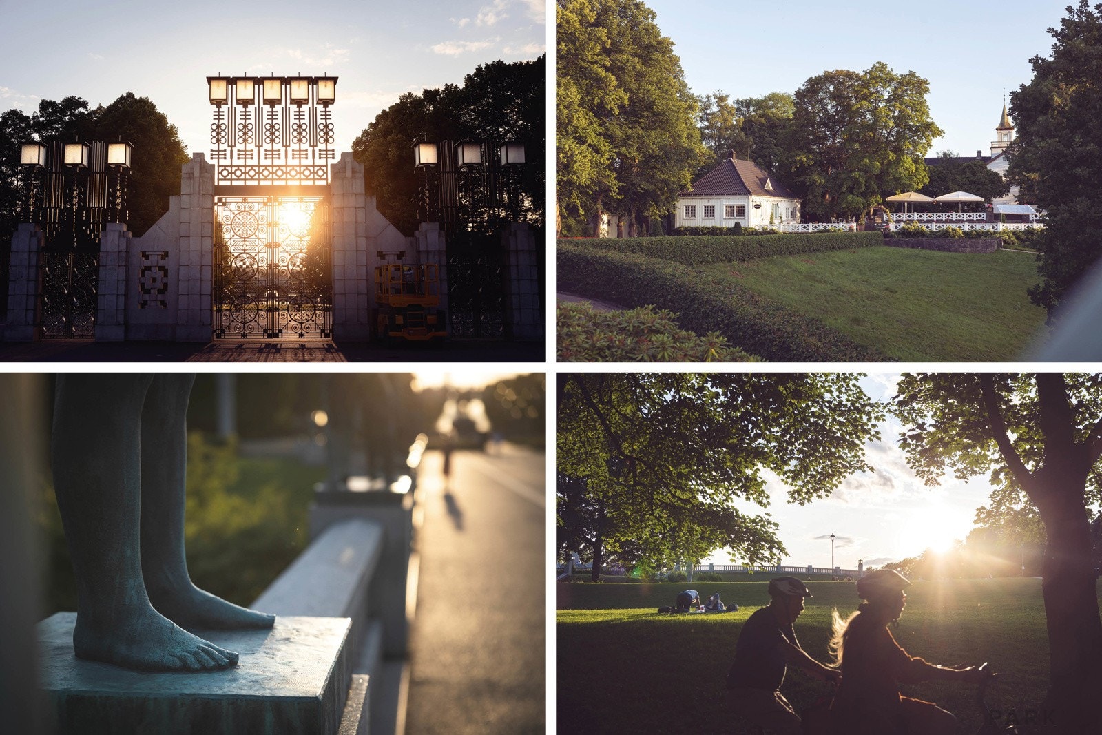 Detaljbilder fra Frognerparken. Galleribilde