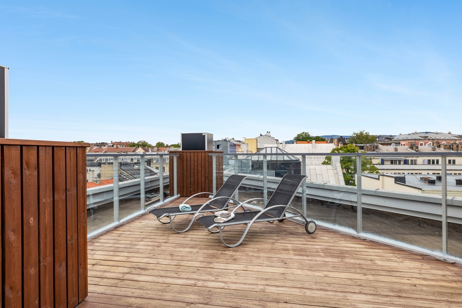 Her kan man nyte sosiale sammenkomster på sommerhalvåret. Galleribilde