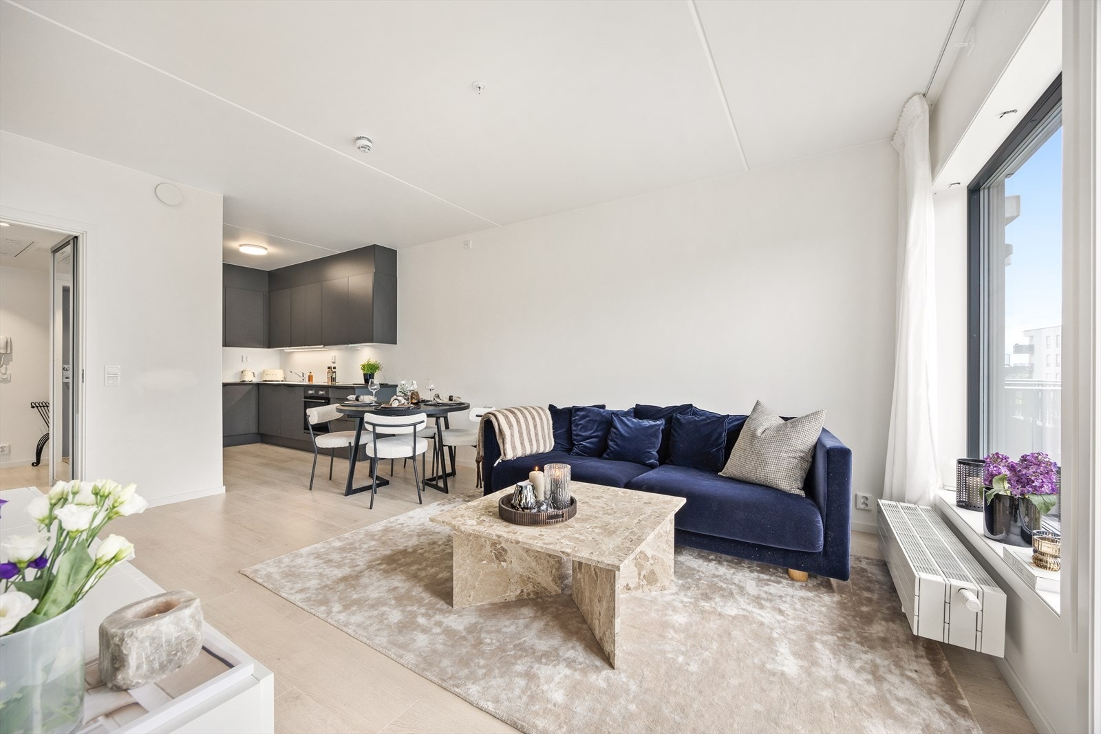 Leiligheten holder en gjennomgående god standard. Galleribilde