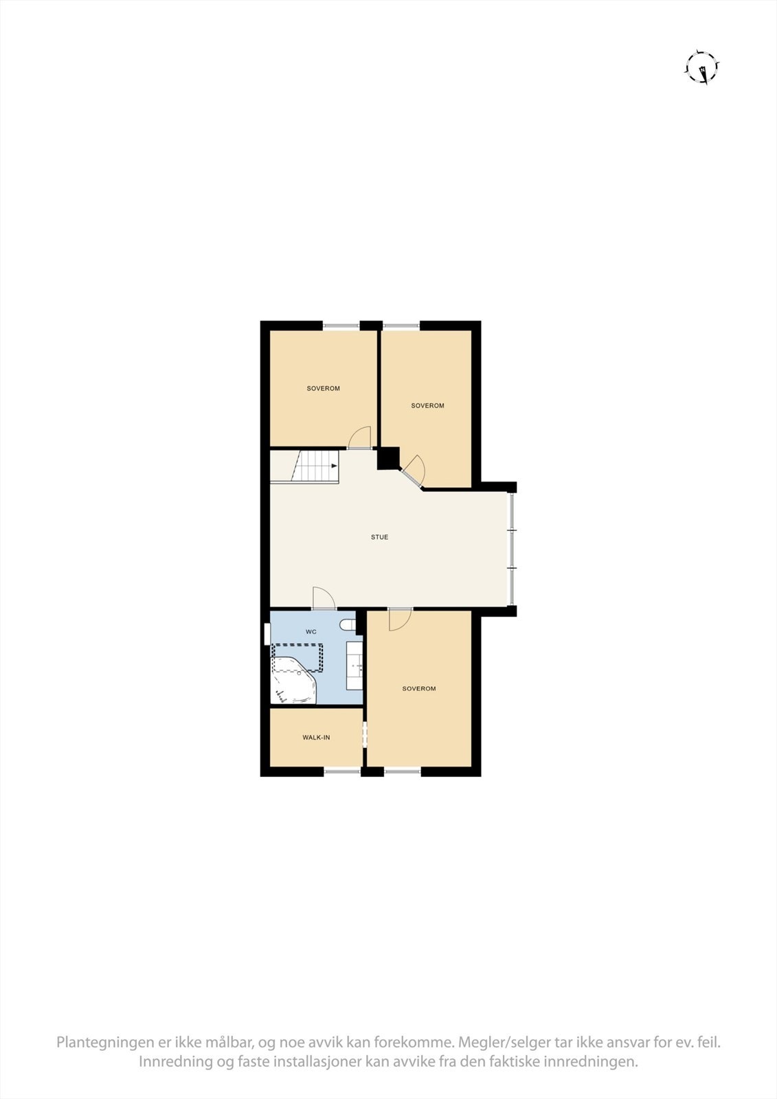 Plantegning 2. etasje. Galleribilde