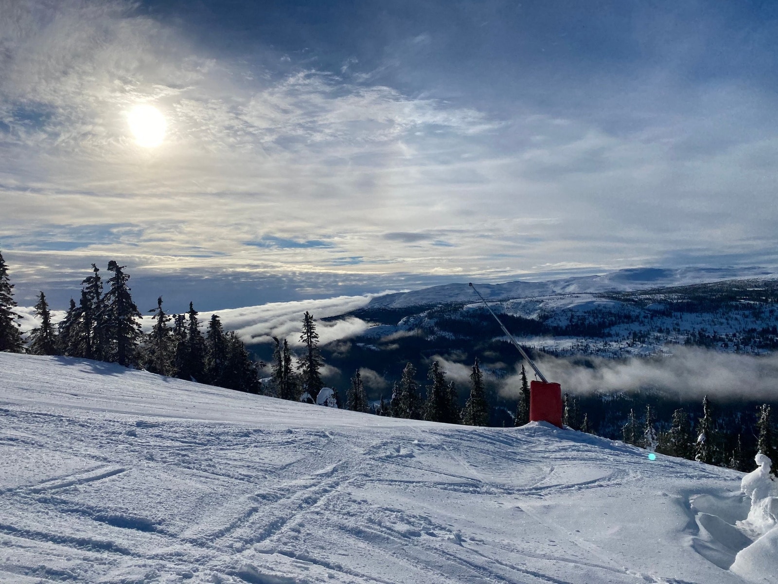 Kvitfjell er ett snøsikkert alpinanlegg. Galleribilde