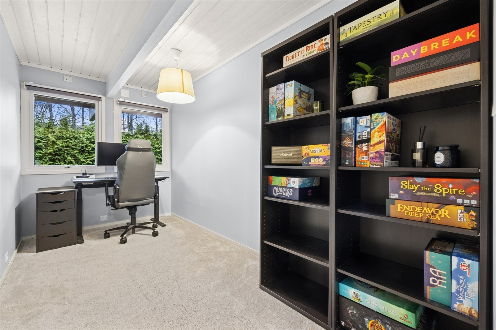 Soverom 3 er i dag benyttet som kontor. Galleribilde