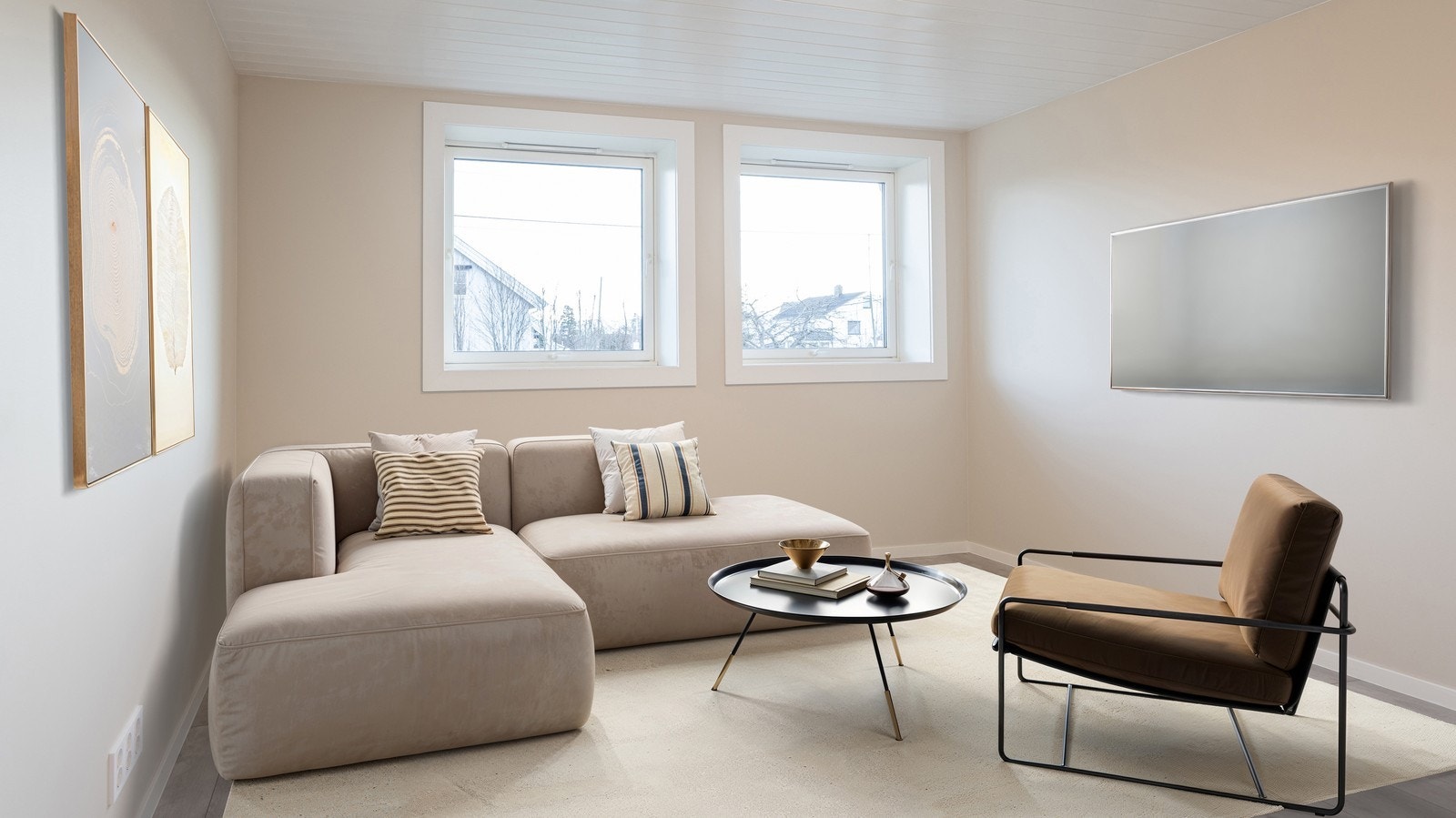 Stue (illustrasjon) Galleribilde