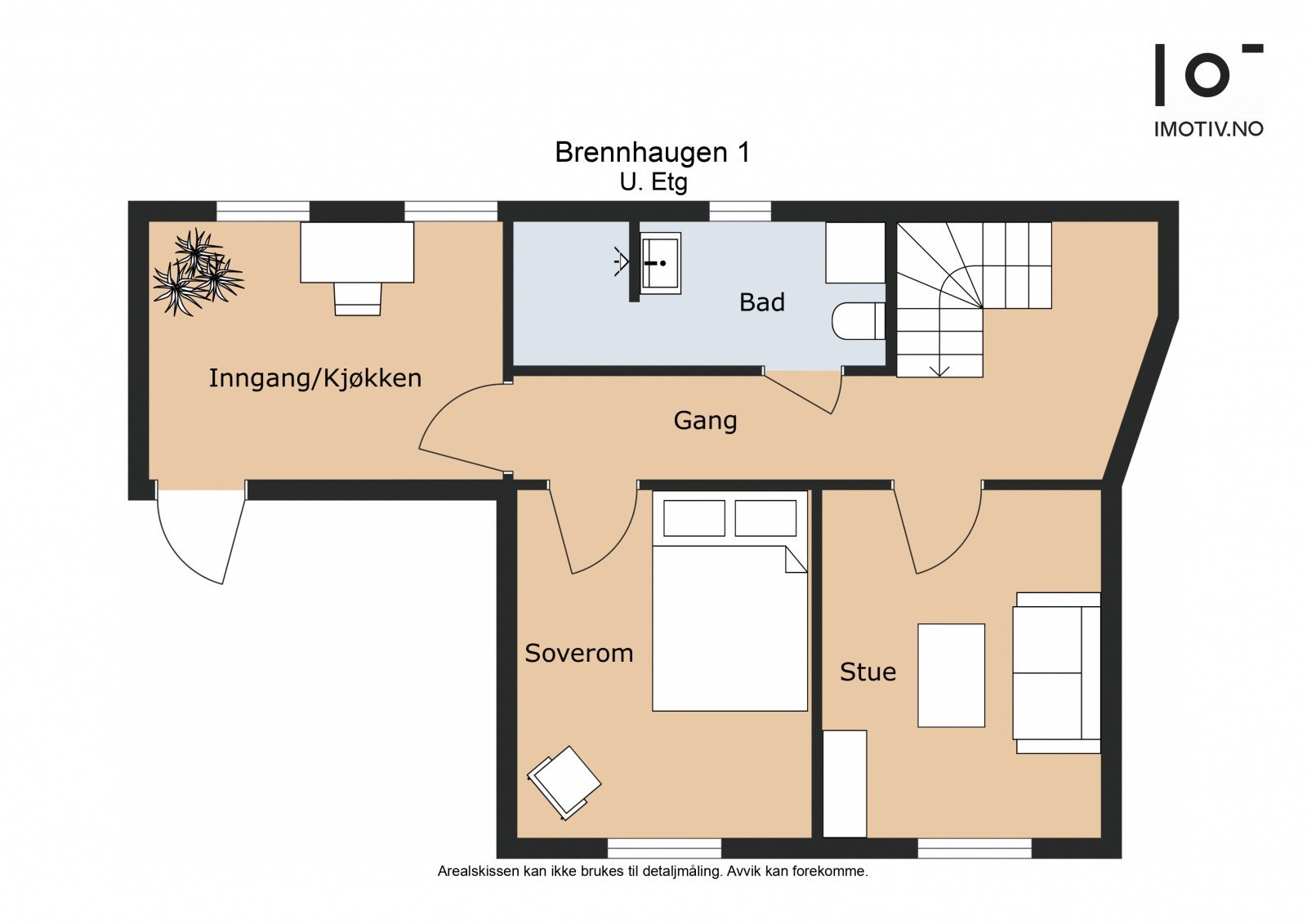 Plantegning U-etg Galleribilde