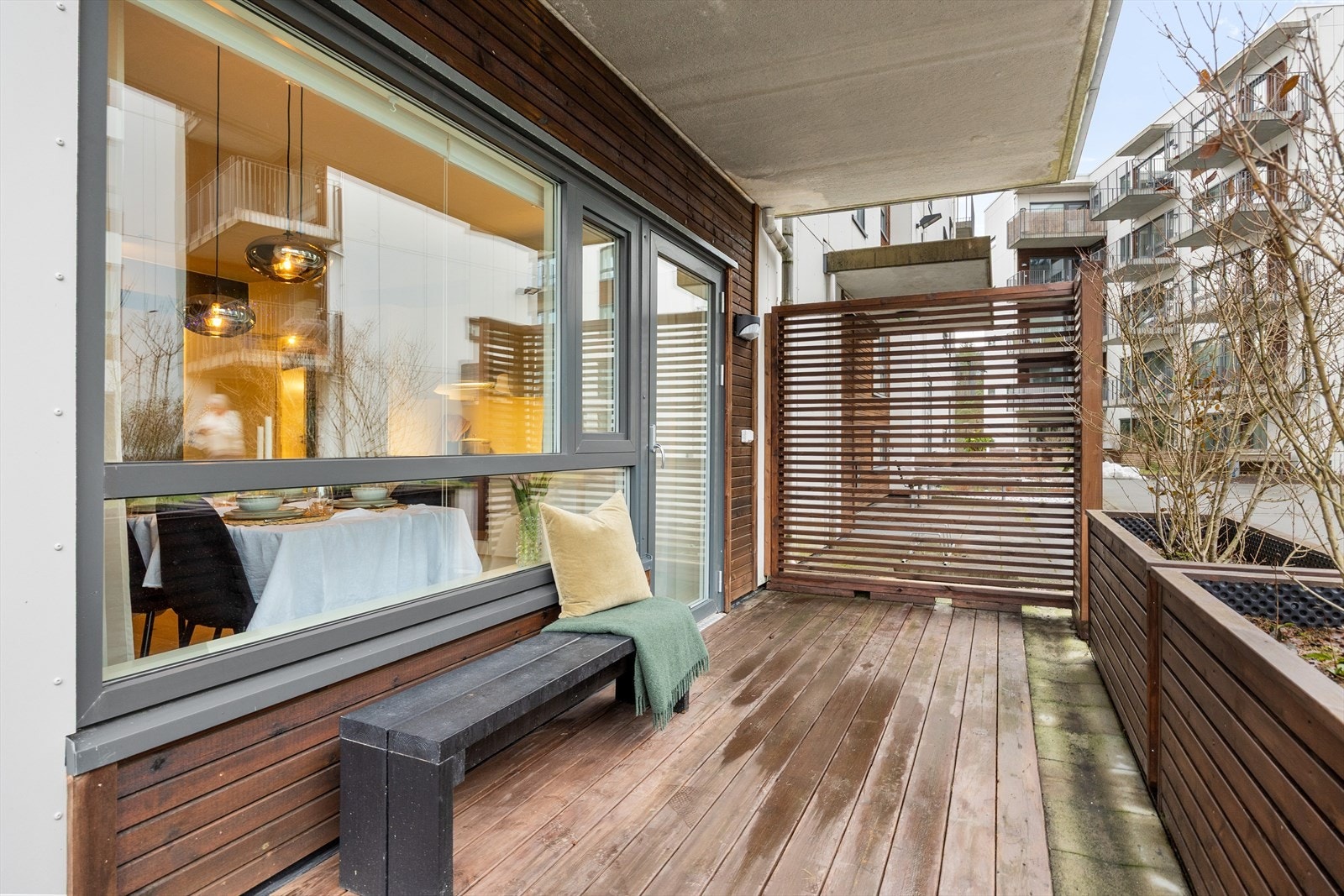 Her kan du enkel møblere med en hyggelig sofakrok. Galleribilde