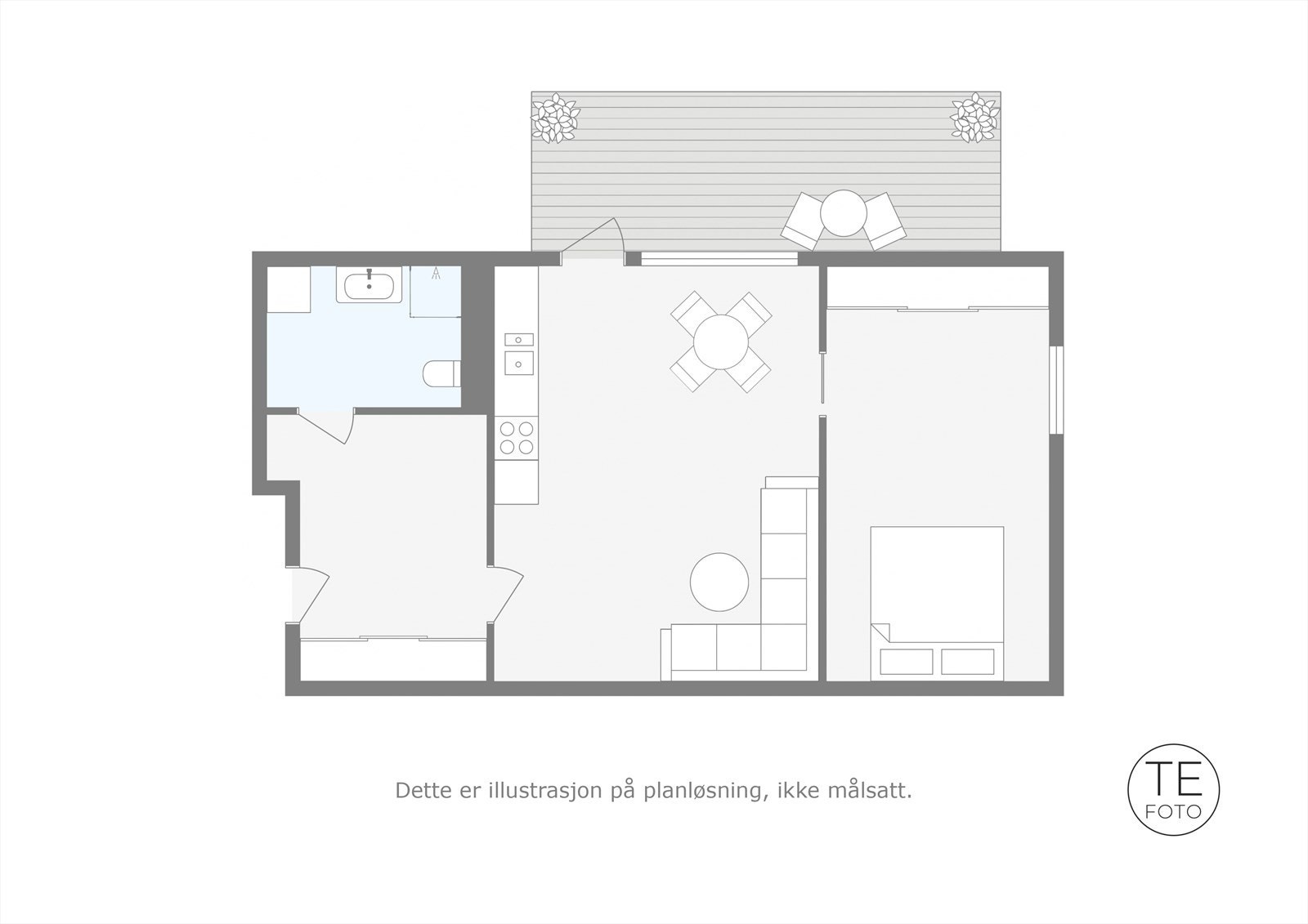 Plantegning Sandslimarka 264. Galleribilde