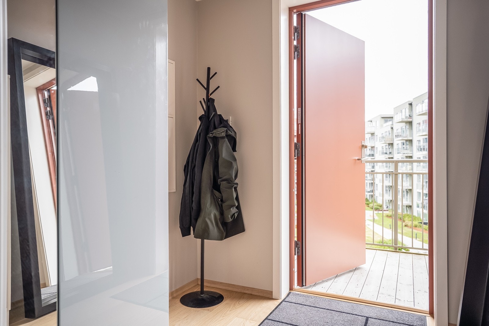 Inngangsparti på 4 kvm. Galleribilde