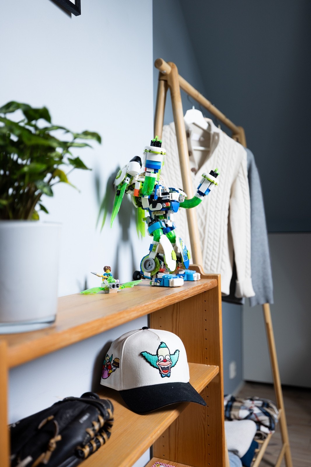 Detalj fra soverom II loftsetg. Galleribilde