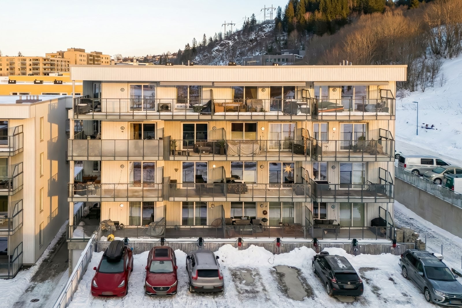 Her får man et innbydende hjem med god planløsning og høy standard. Galleribilde