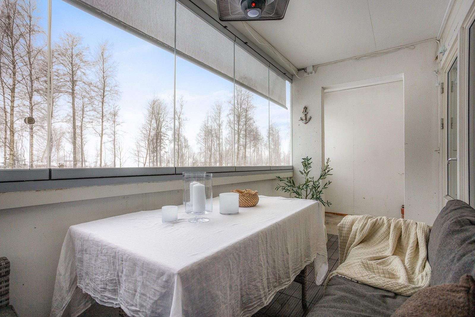 Ballkongen gir mulighet for utendørs hygge. Galleribilde