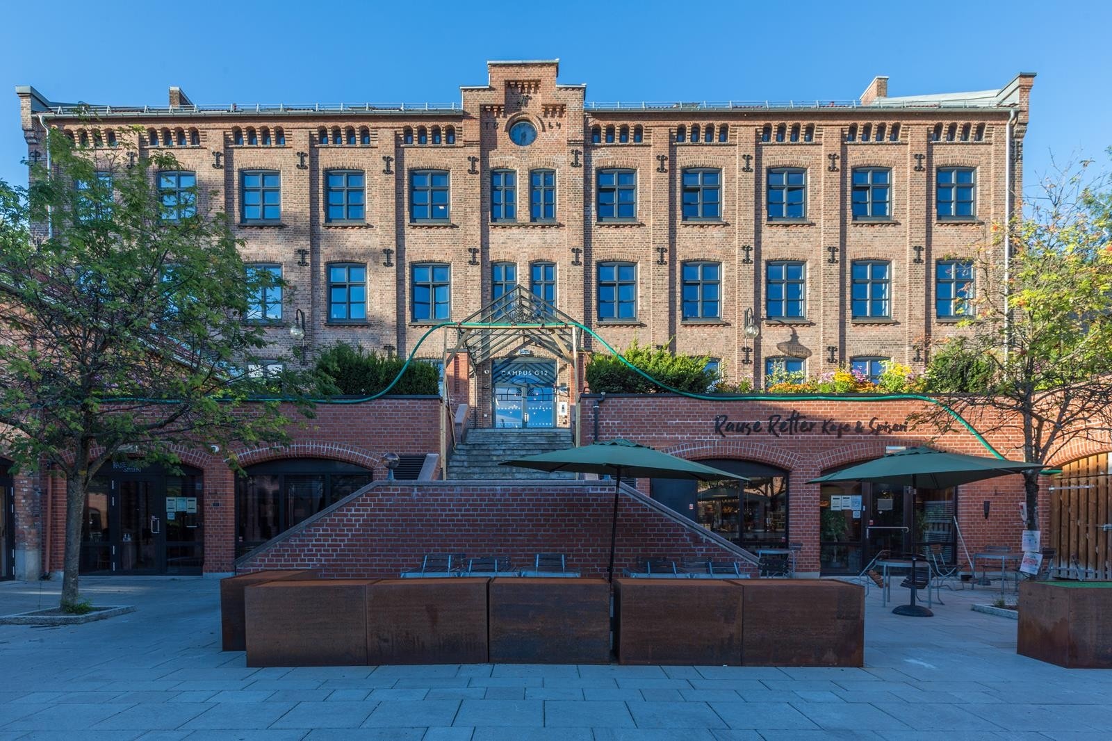 Campus G12 er et historisk bygg fra 1864. Galleribilde