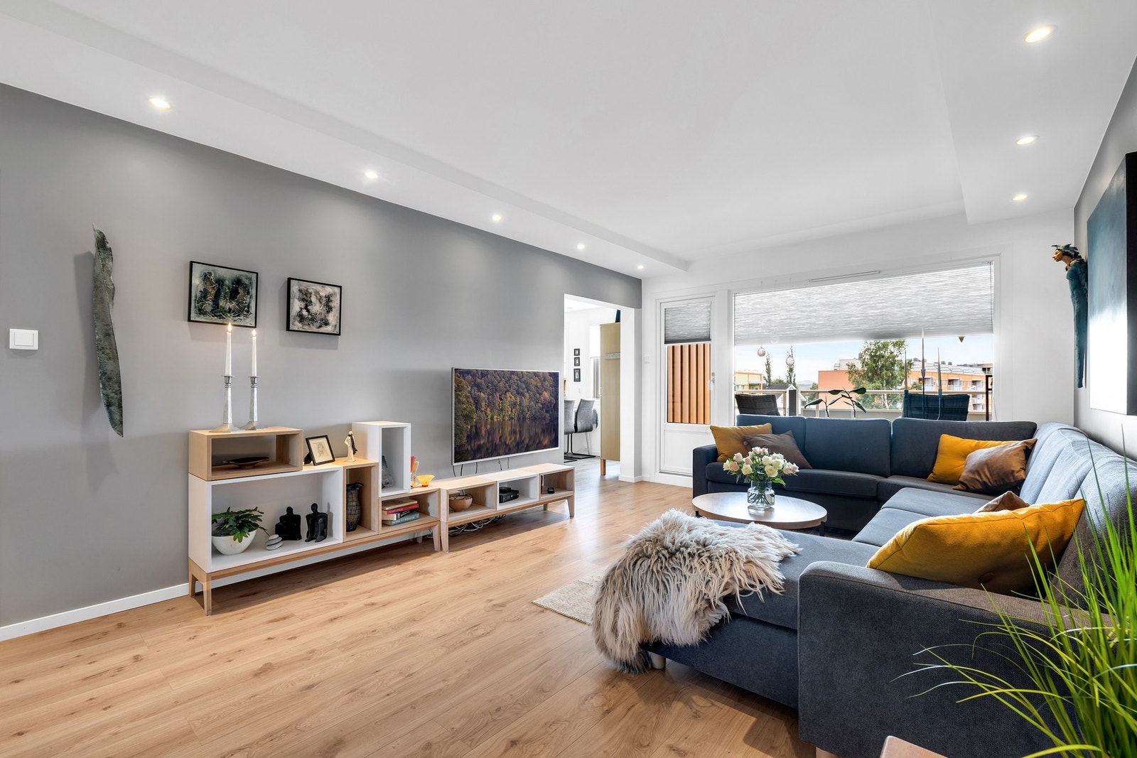 Overflatene i alle rom er fornyet i perioden 2018-2025. Galleribilde