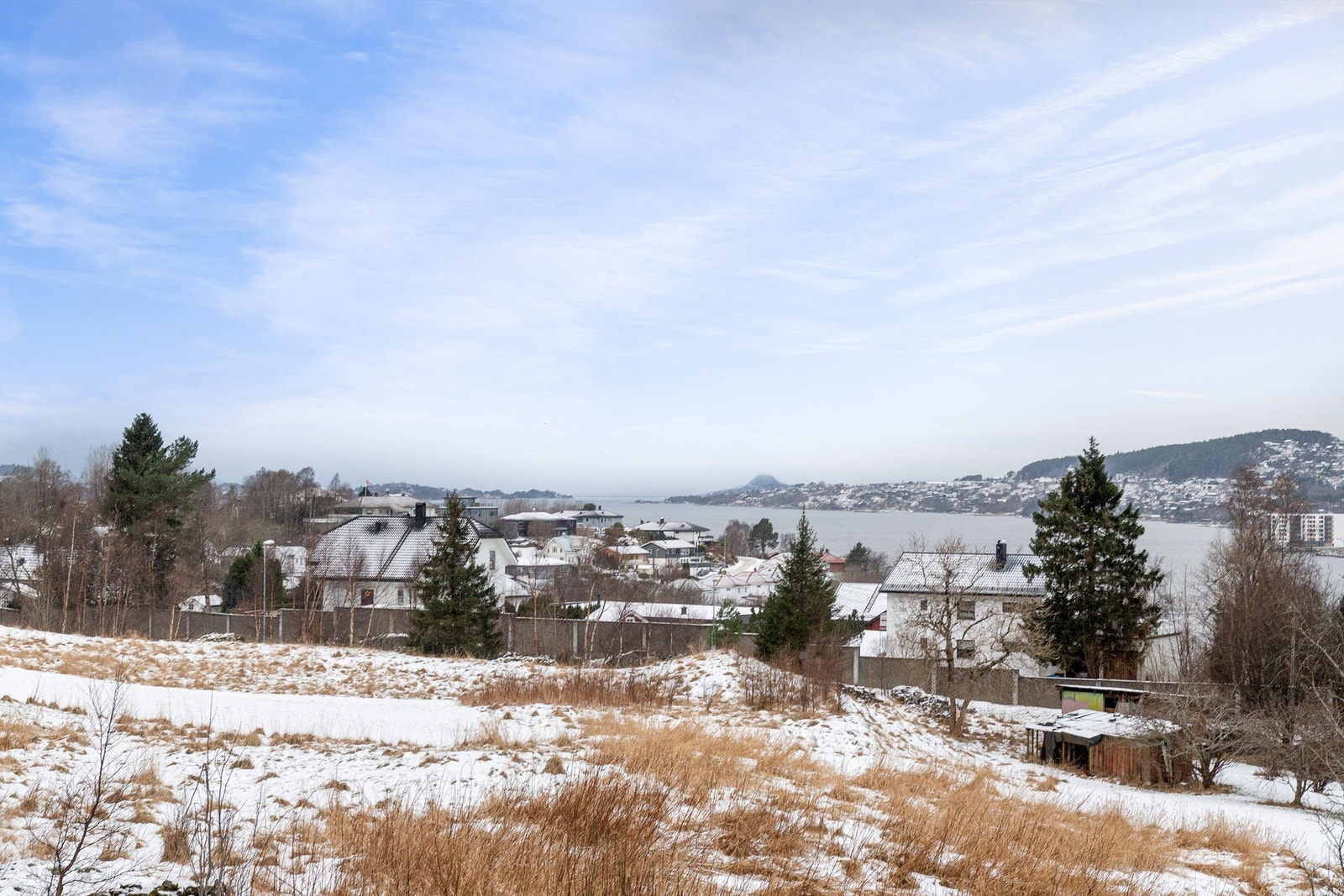 Utsikt mot vest Galleribilde