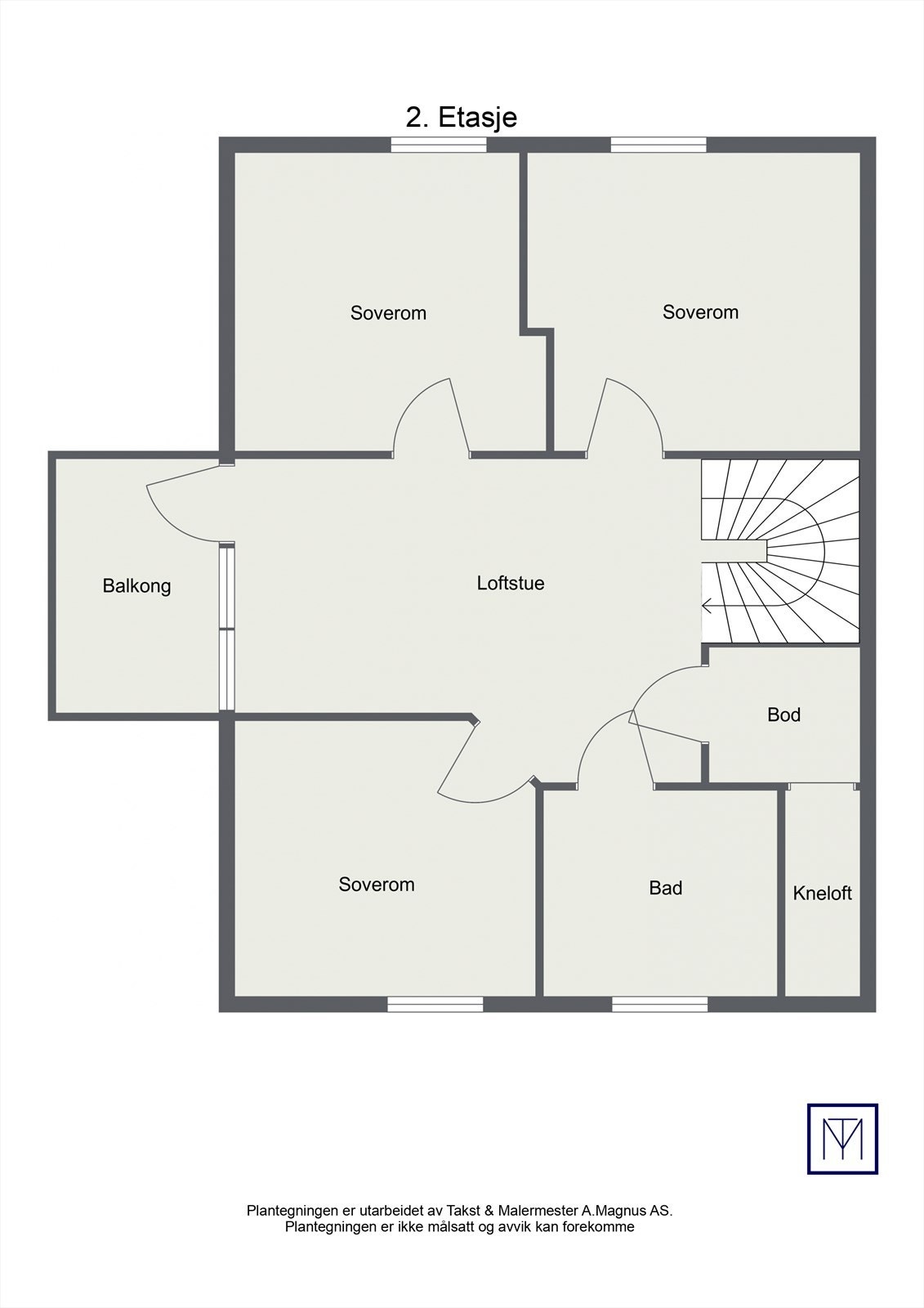 Plantegning. Galleribilde