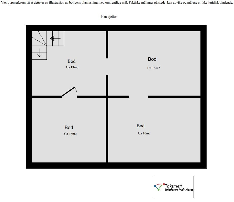 Plantegninger kjeller. Galleribilde