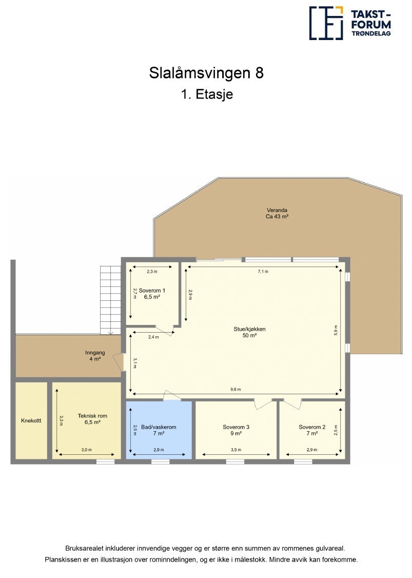 Planskisse 1.etasje Galleribilde