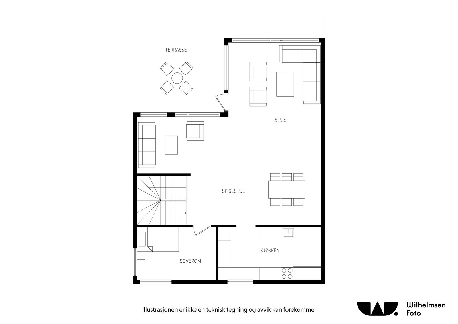 - Plantegning 2. etasje - Galleribilde