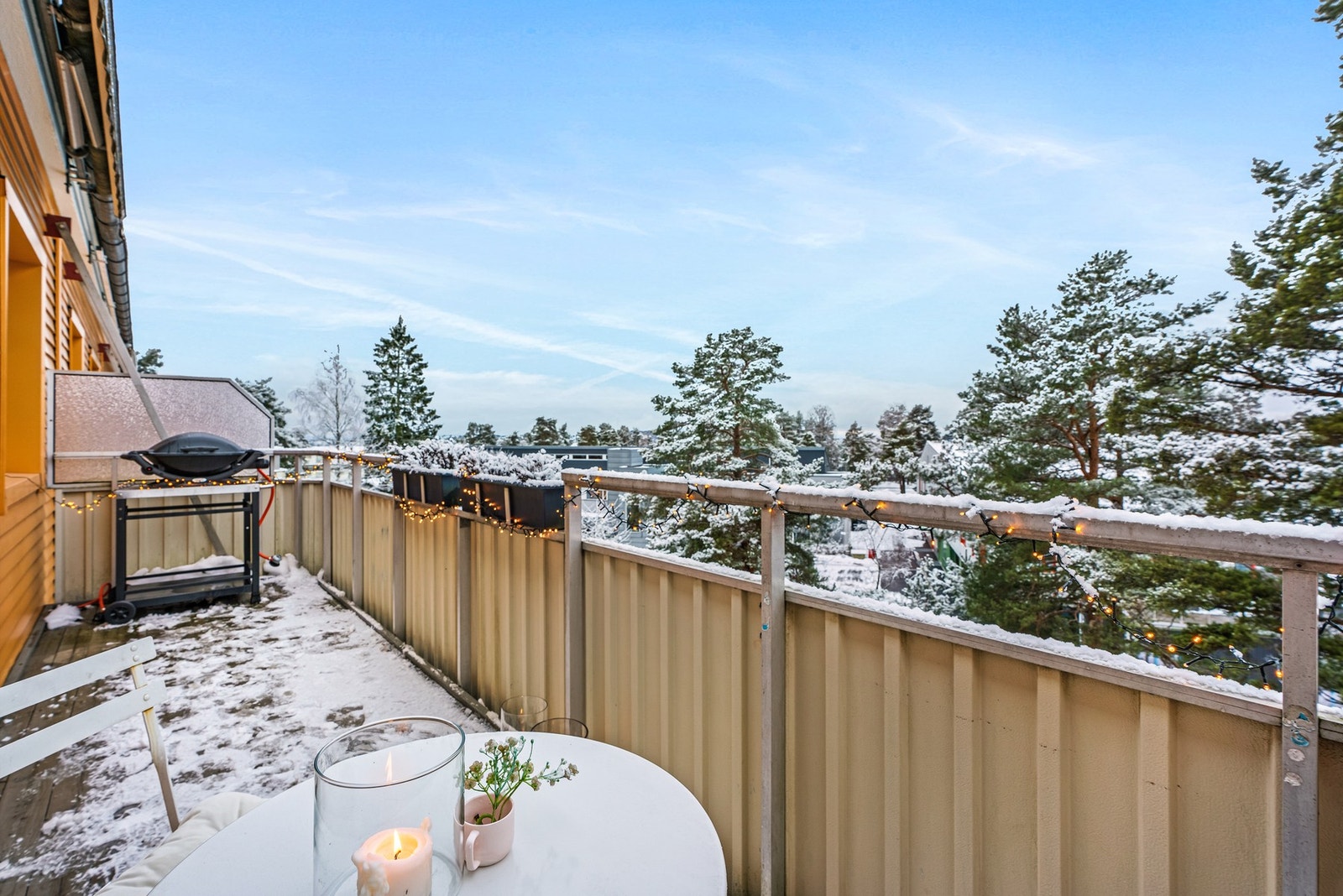 Her kan du nyte de sene kvelder med noe godt i glasset. Galleribilde