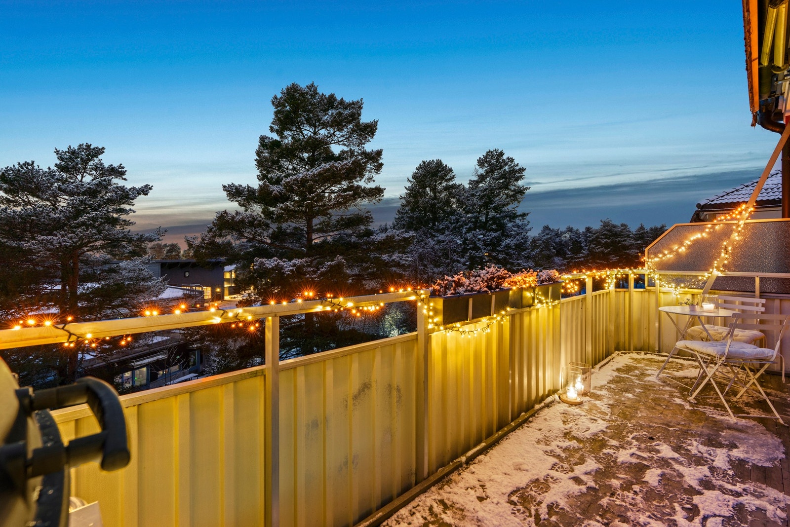 Det tillates grilling med både gass- og elektrisk grill. Galleribilde