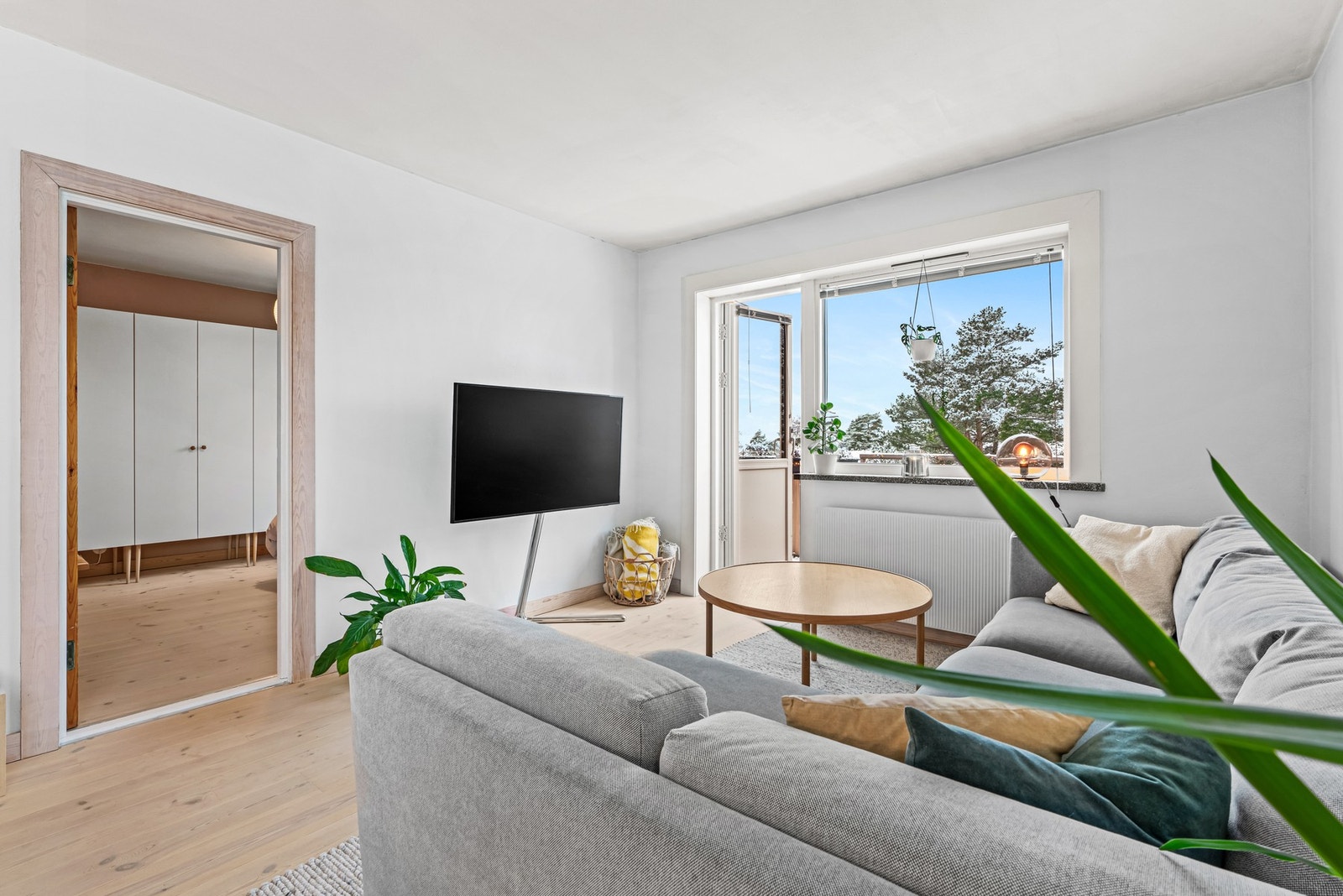 Varmtvann, fyring og internett er inkludert i fellesutgiftene. Galleribilde