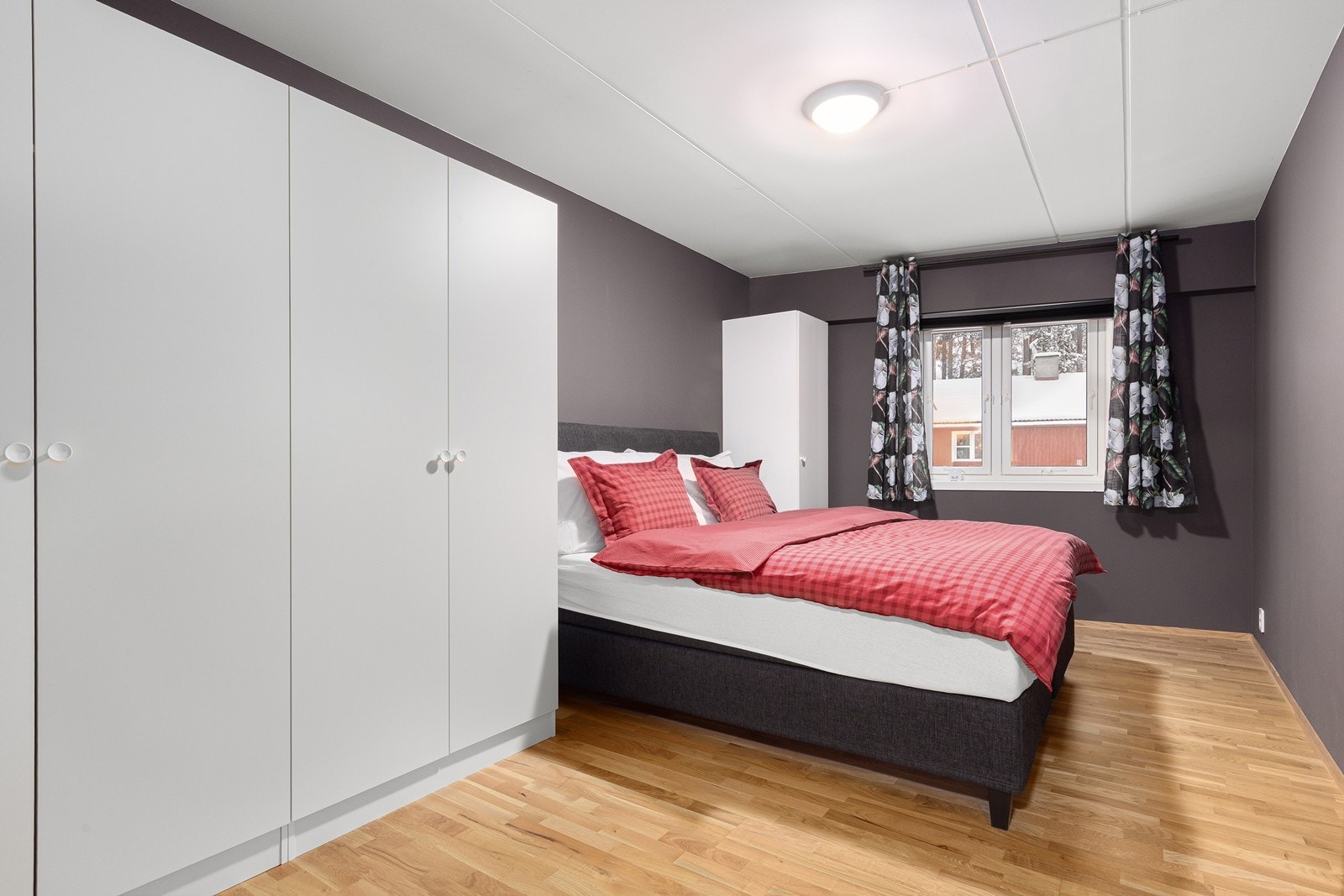 Leiligheten har fire soverom med mange bruksmuligheter. Galleribilde