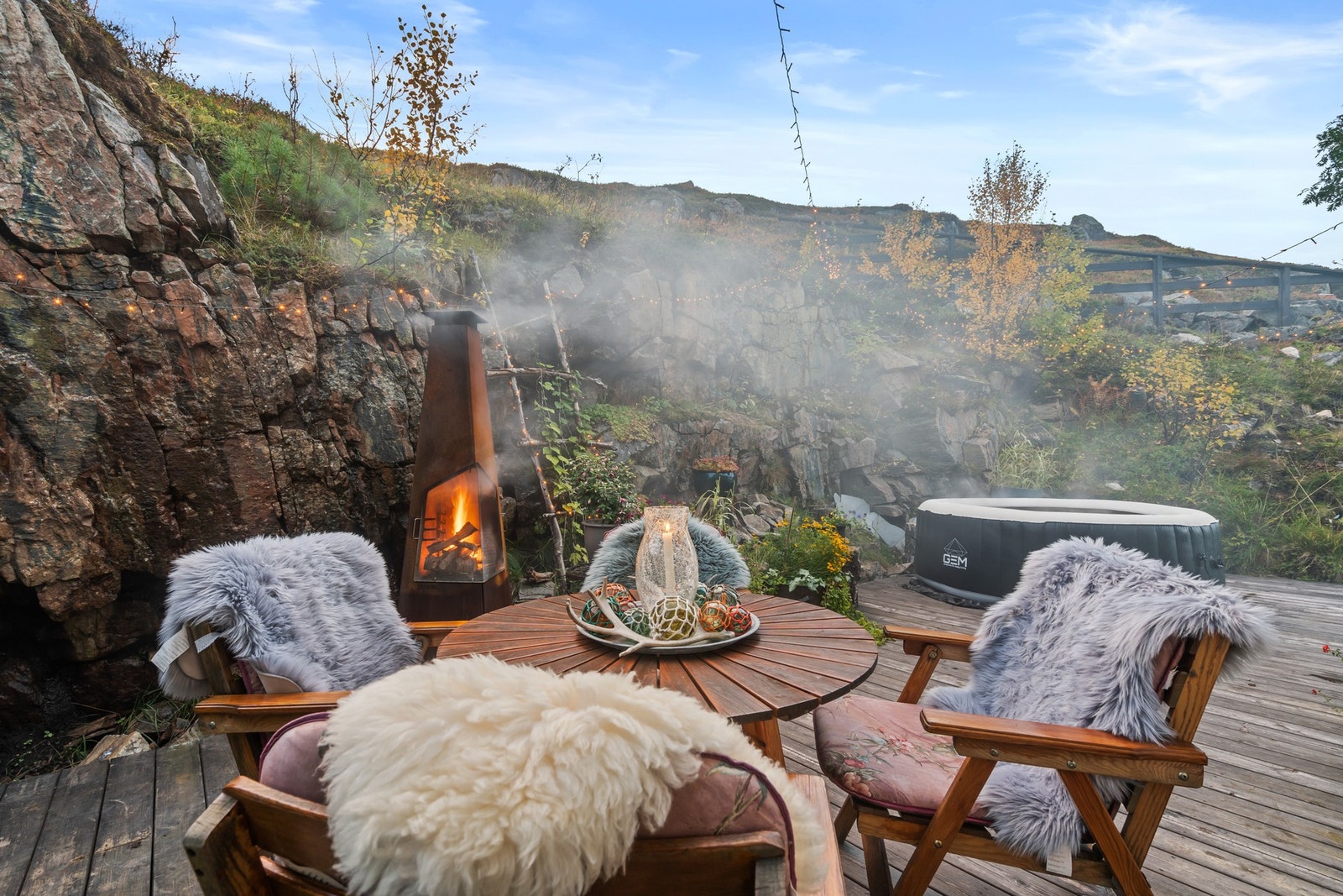 Uteareal Galleribilde