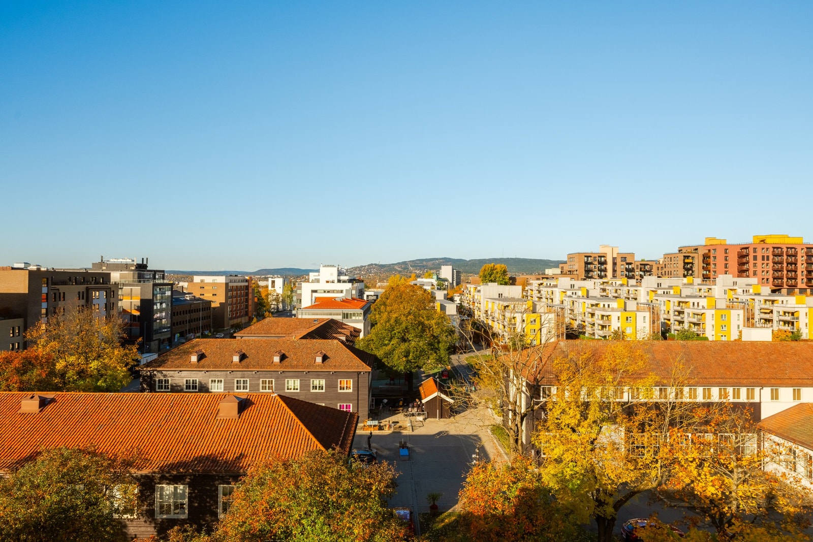Her er det fint å se på rakettene på nyttårsaften. Galleribilde