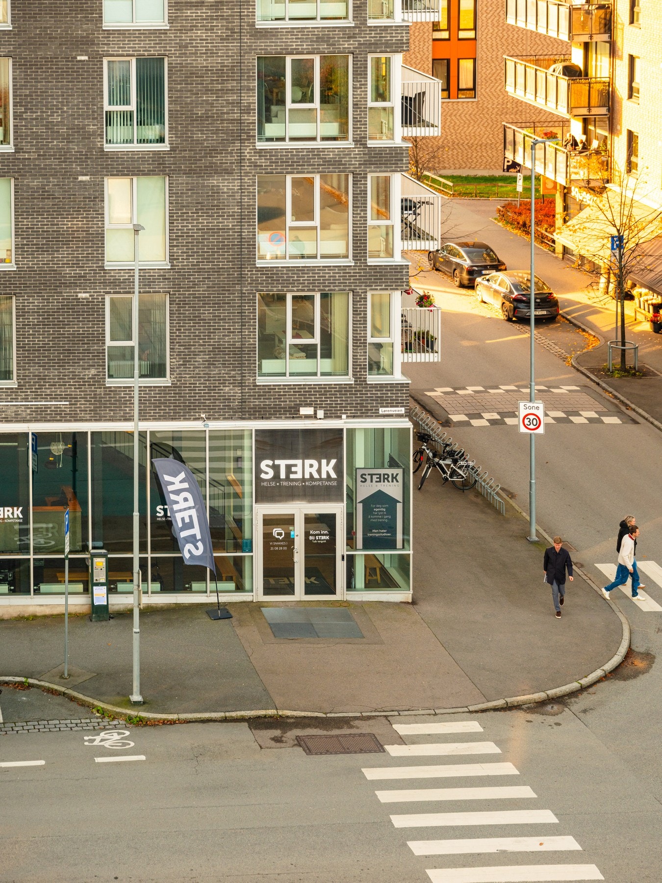STERK har senter både på Løren og nedenfor Vinslottet på Hasle. Evo treningssenter har også åpnet lenger opp i gaten. Galleribilde