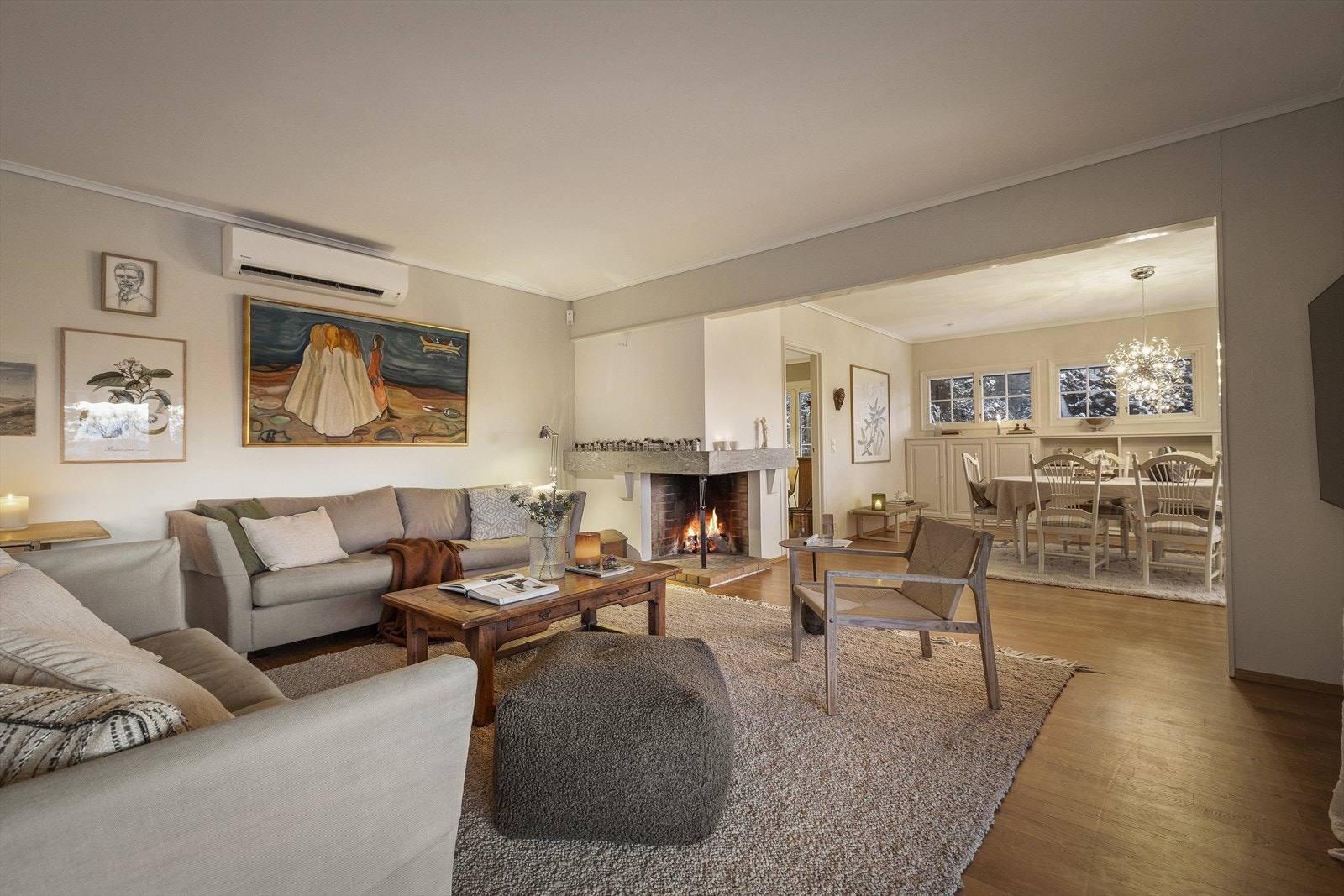 Kveldsstemning Galleribilde