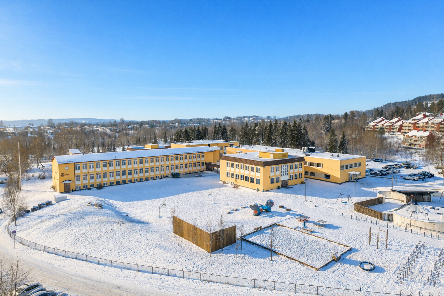 Eiendommen er innenfor skolegrensen til Voksen skole Galleribilde