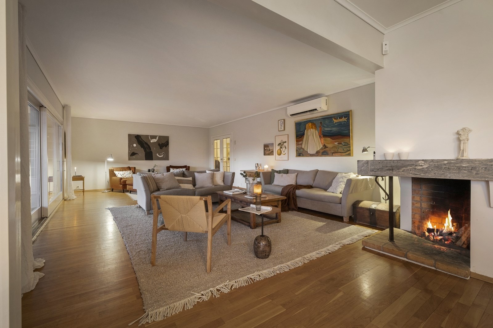 Kveldsstemning Galleribilde