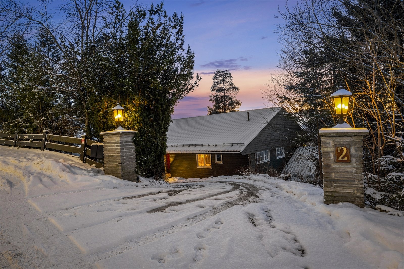 Kveldsstemning Galleribilde