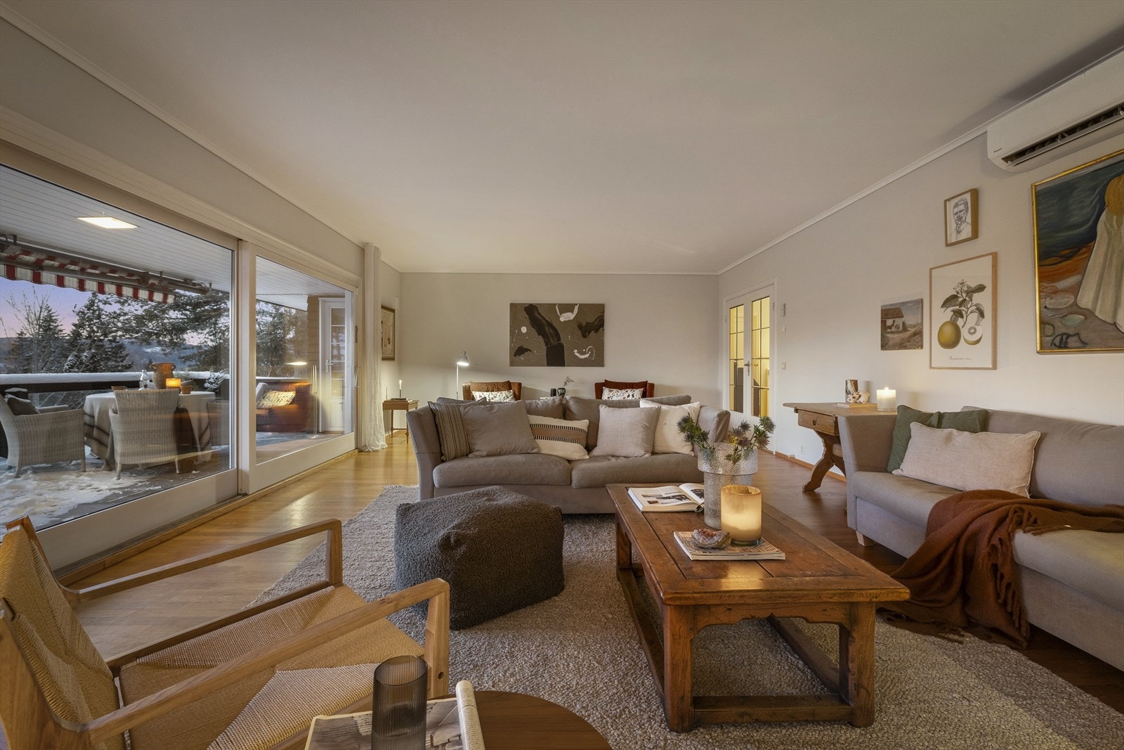 Kveldsstemning Galleribilde