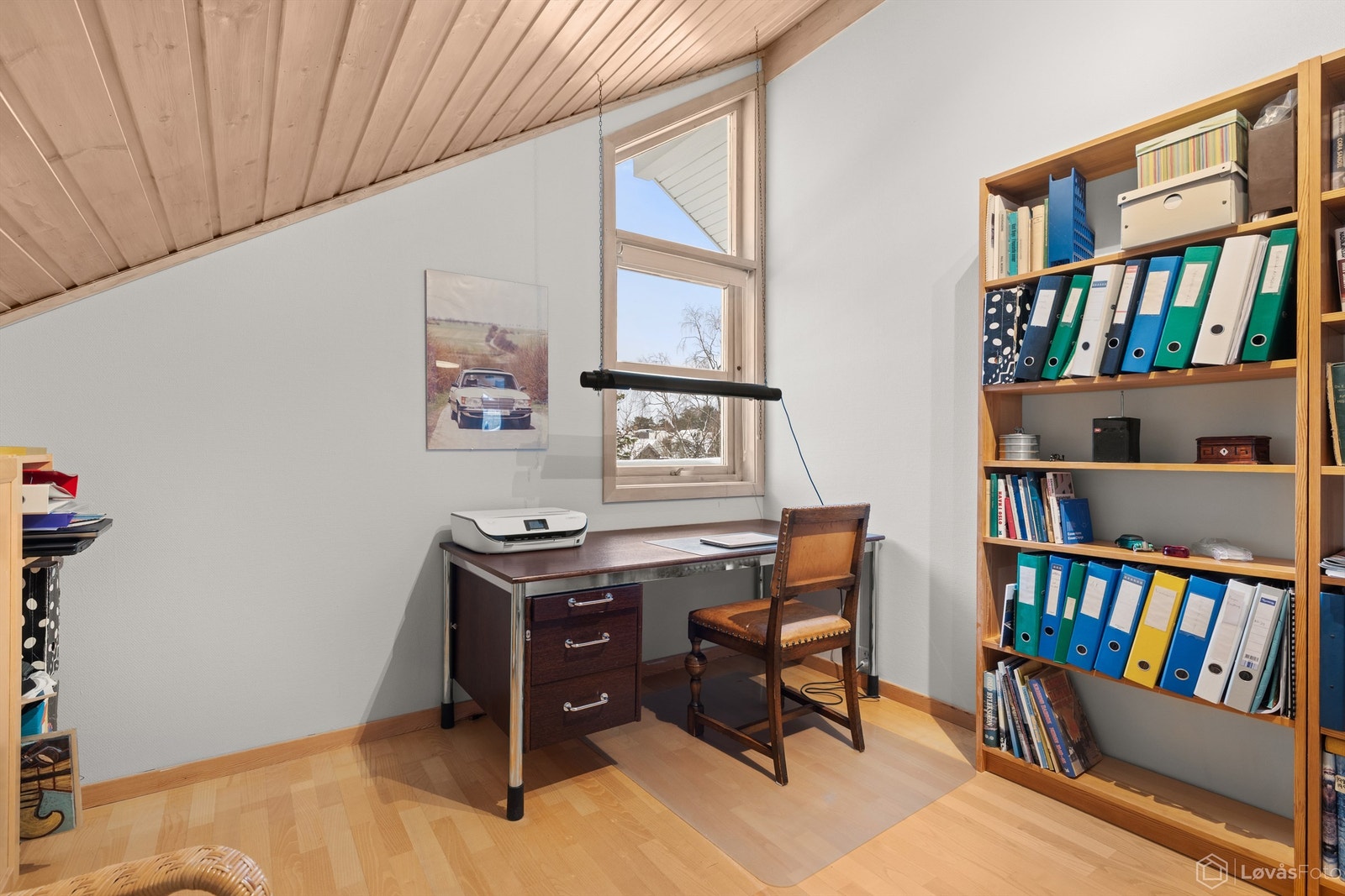 Her er det god plass til både seng og en egen arbeids- eller lekekrok. Galleribilde