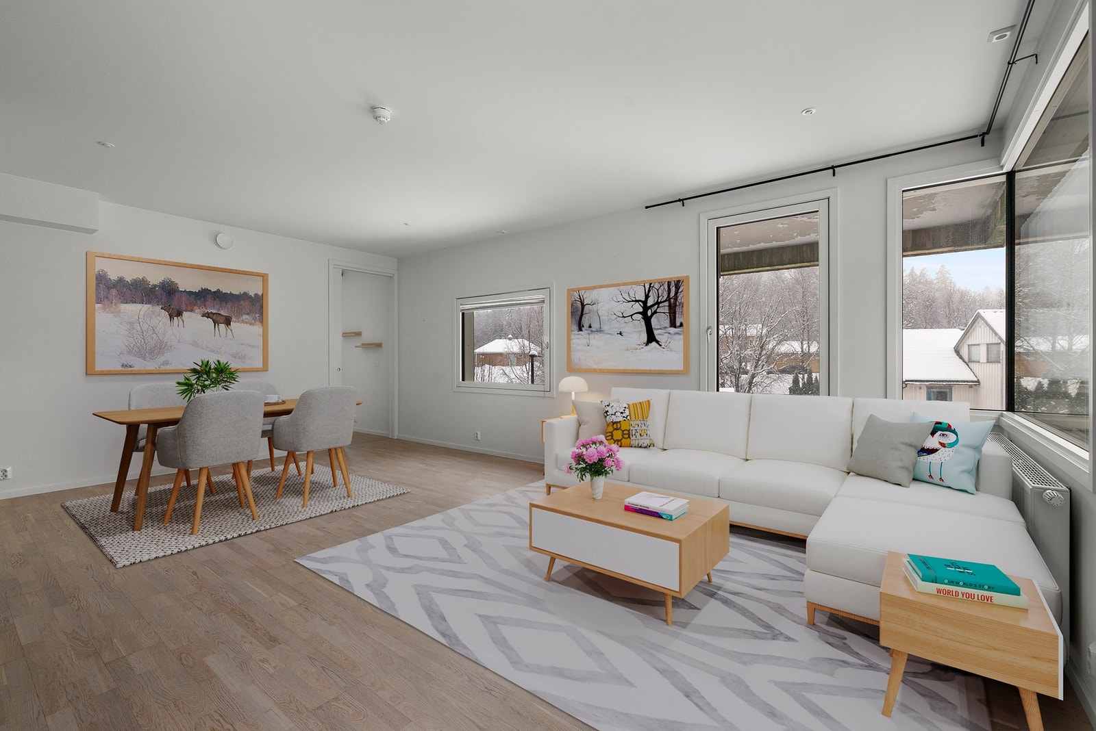 Gode innredningsmuligheter (digital styling) Galleribilde