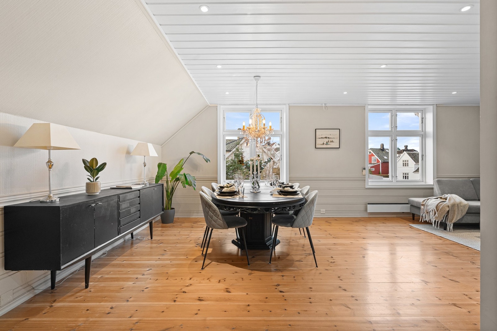 Her er det god plass til å samle venner og familie. Galleribilde