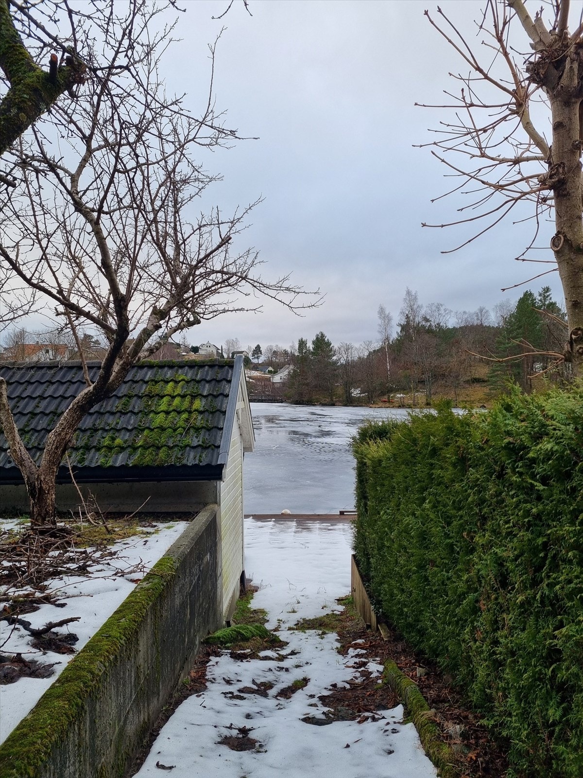 Gangvei ned til Hølen/ Selura. Privat bilde. Galleribilde