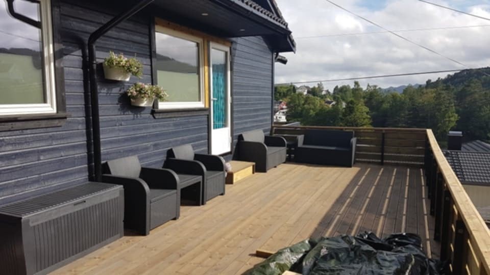 Ny terrasse. Privat bilde. Galleribilde