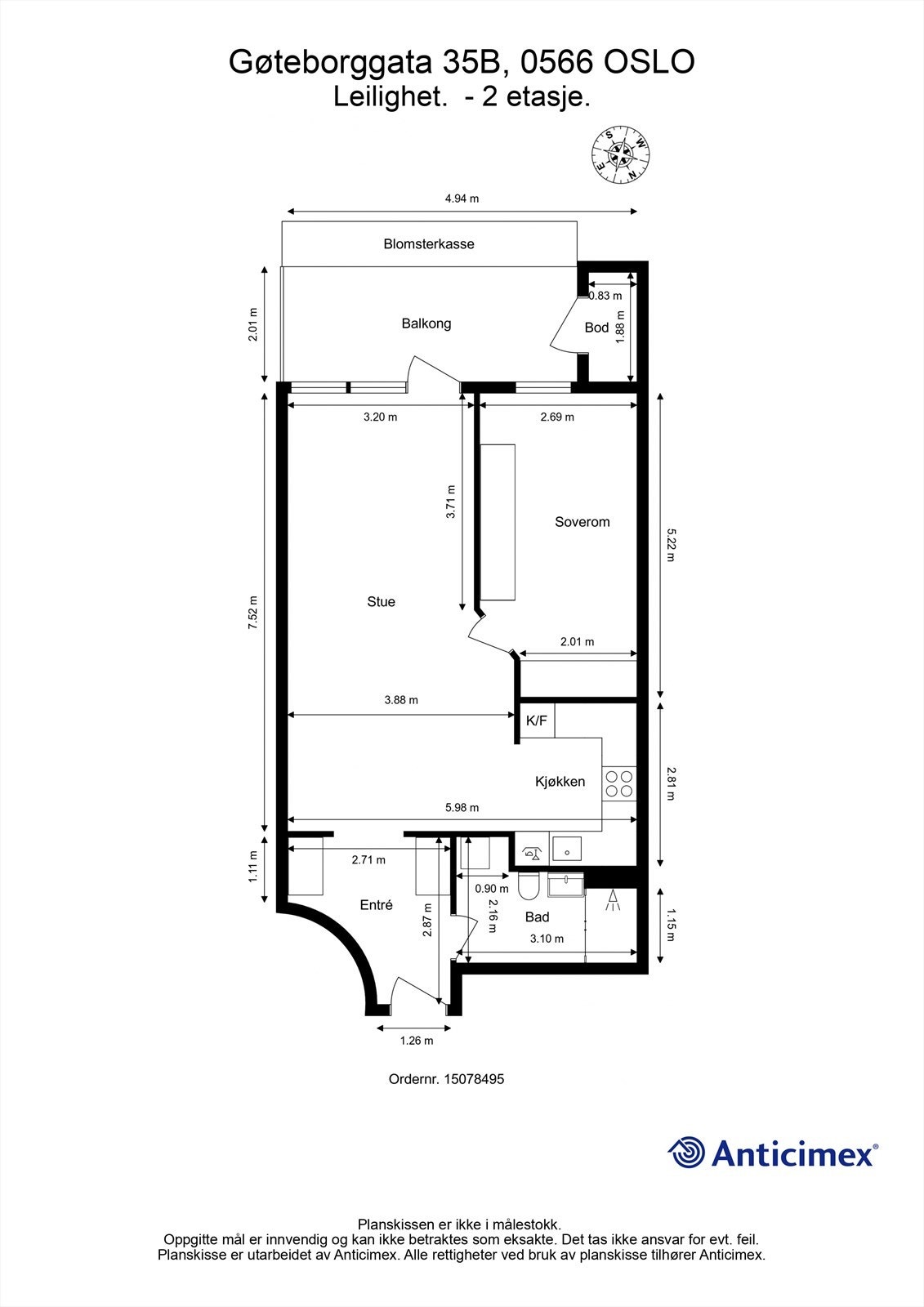 Plantegning. Galleribilde