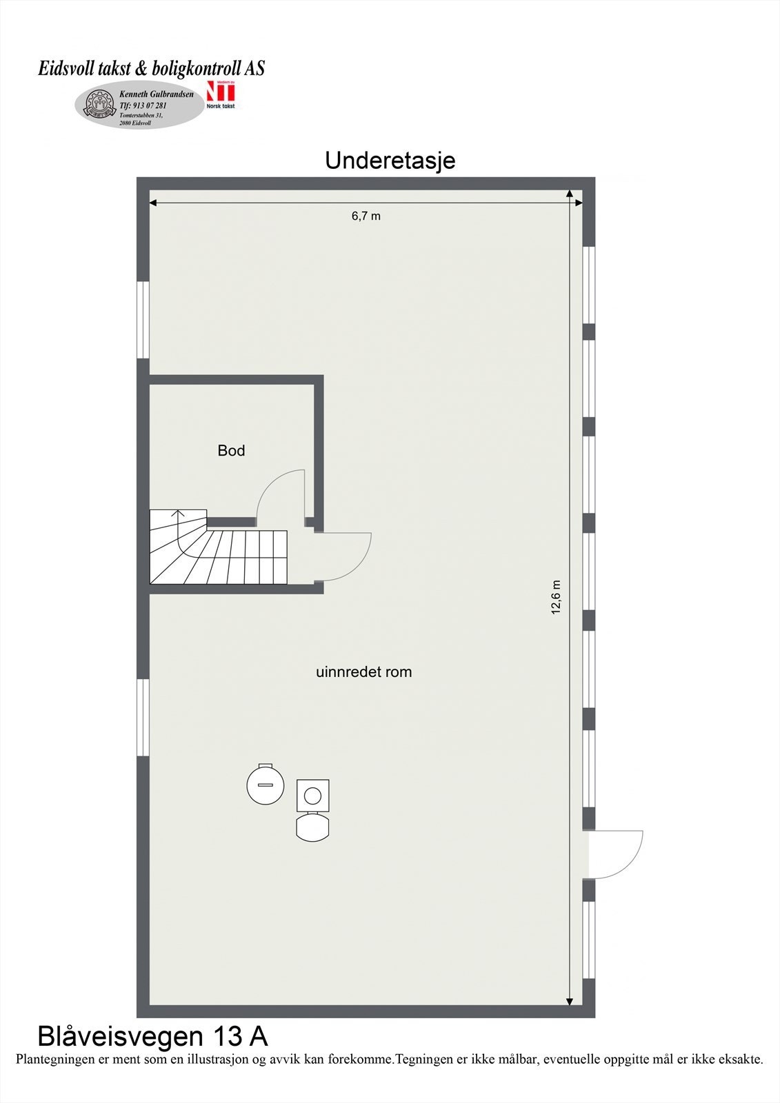 Underetasje. Galleribilde