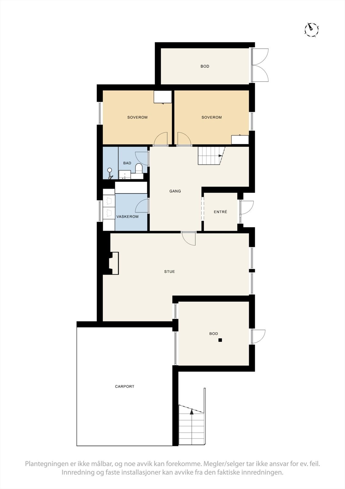 Plantegning underetg. Galleribilde