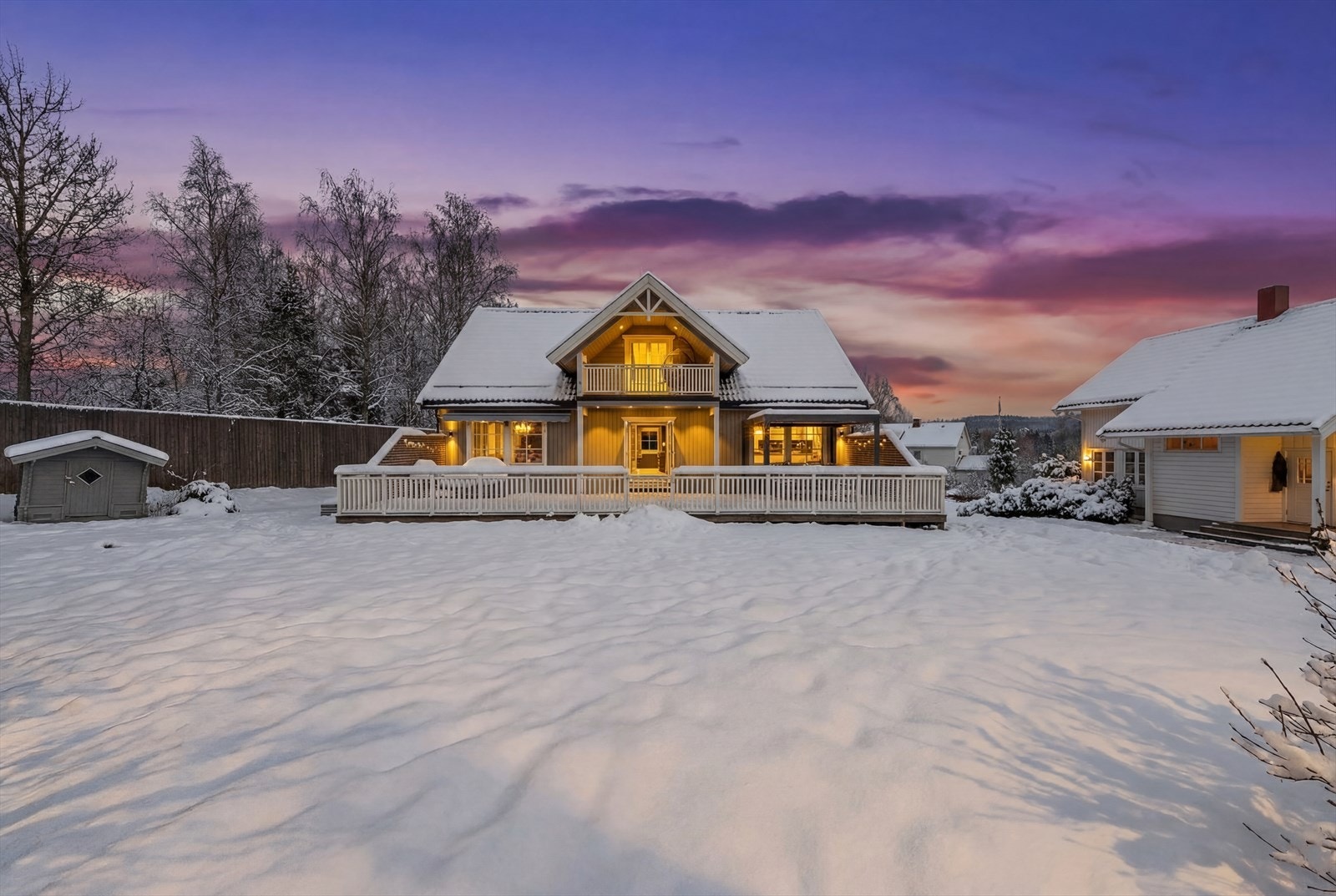 (AI generert vinterbilde) Galleribilde