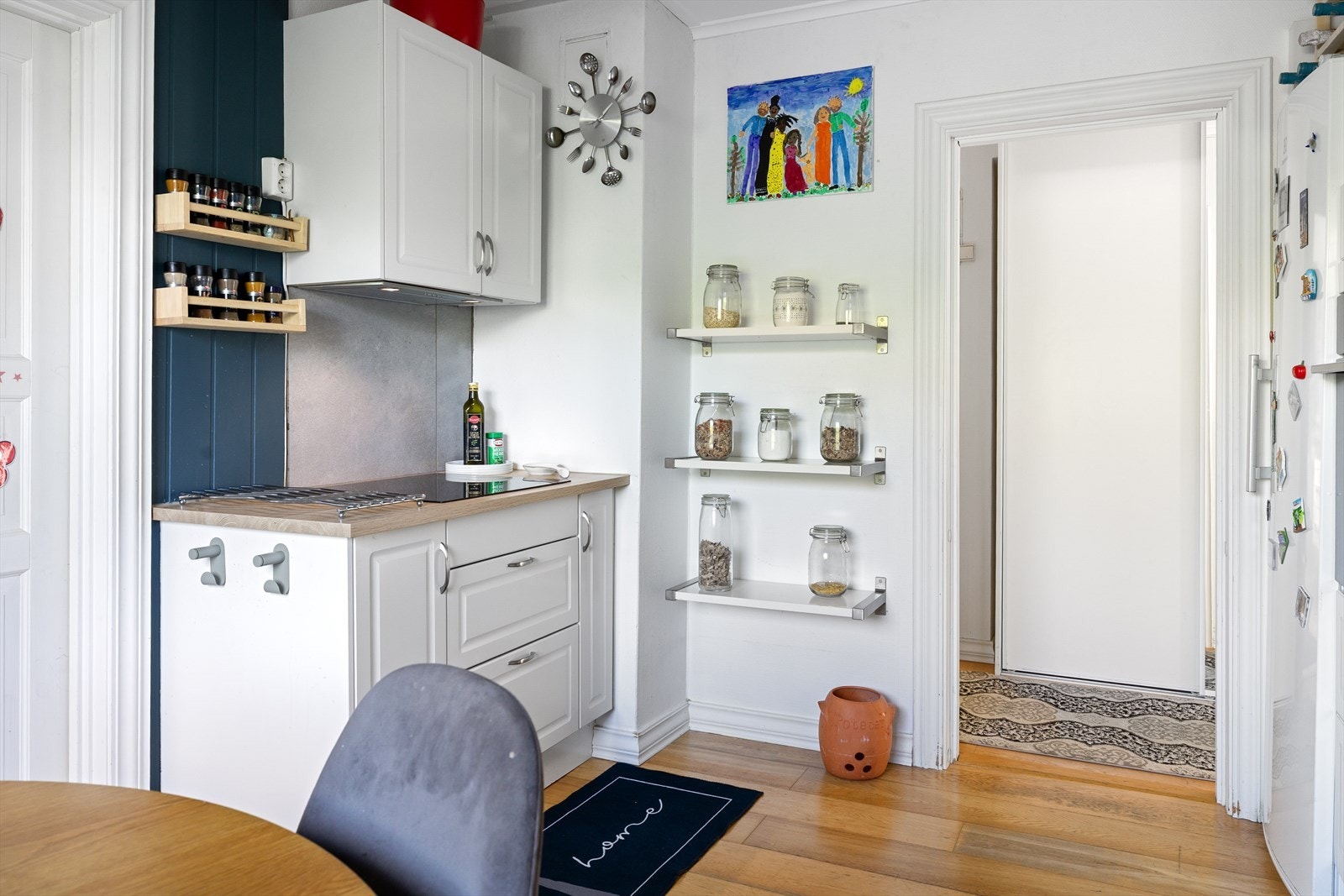 Det er god plass til mye god matlaging til hverdag og fest Galleribilde