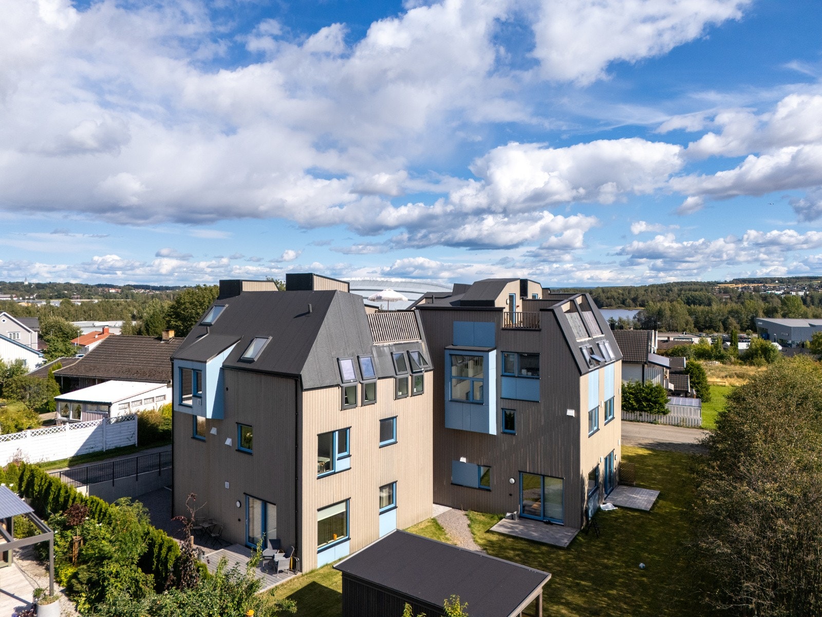 Dronefoto Galleribilde