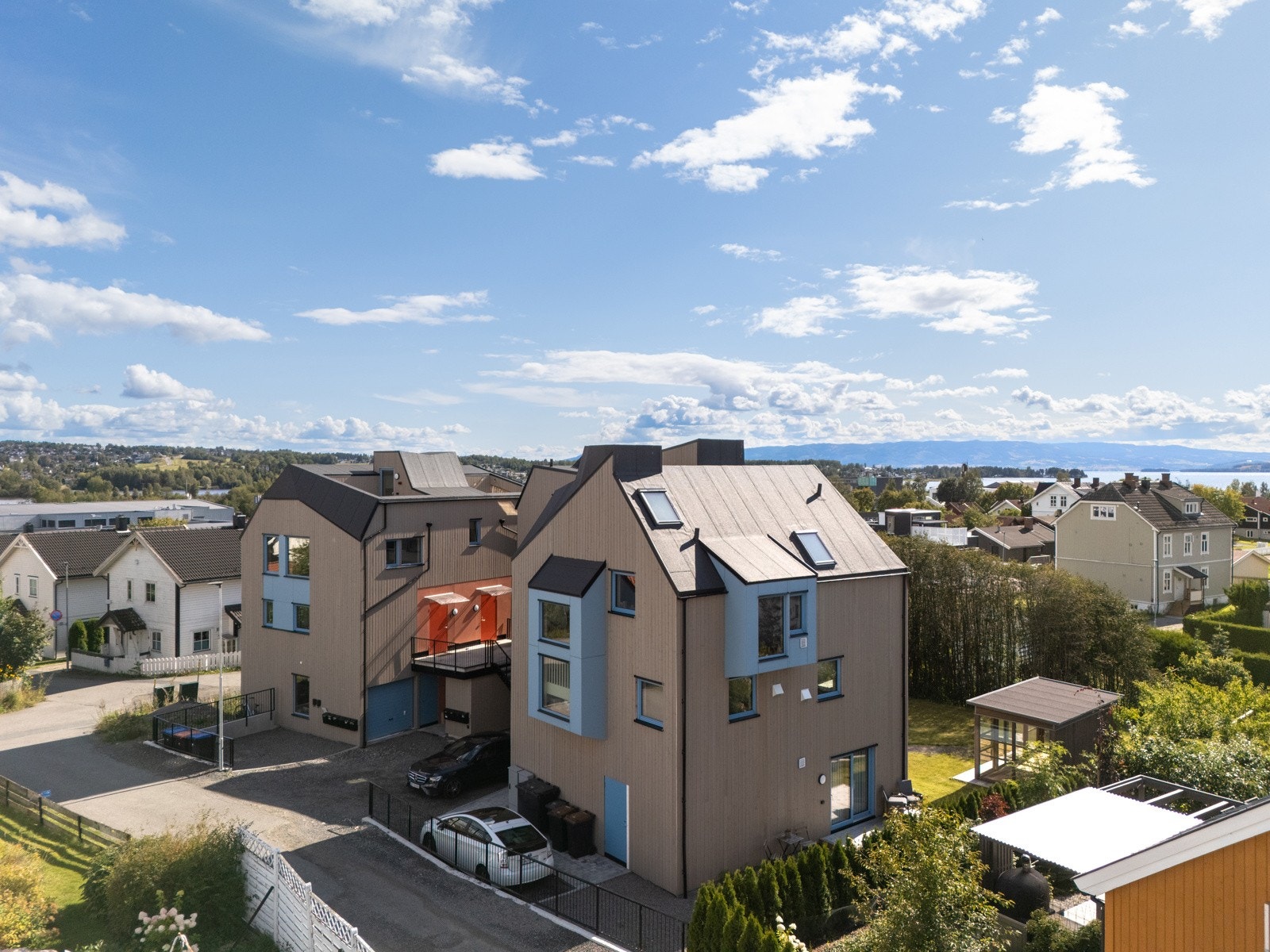 Dronefoto Galleribilde