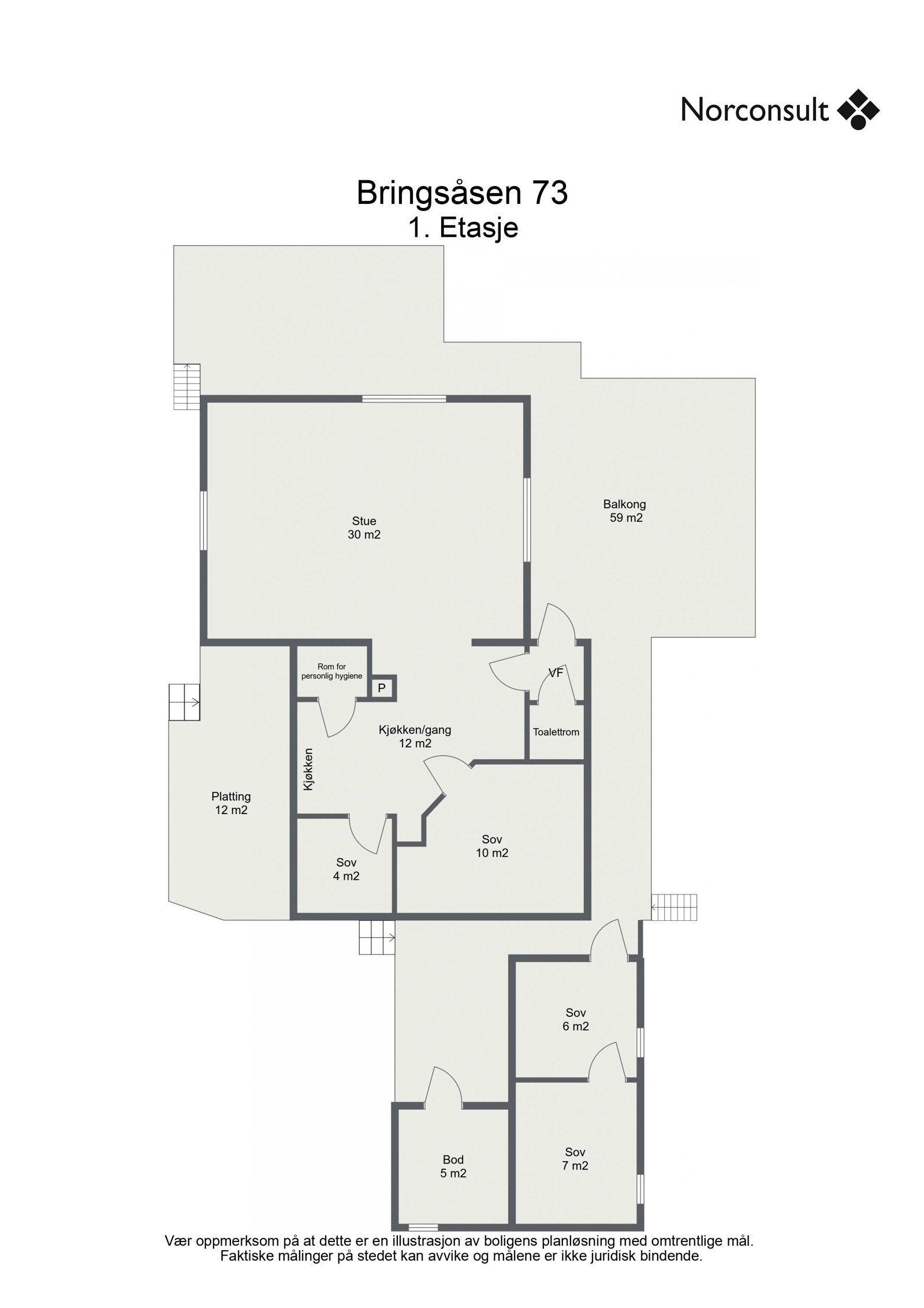 Bringsåsen 73 - 1. Etasje Galleribilde