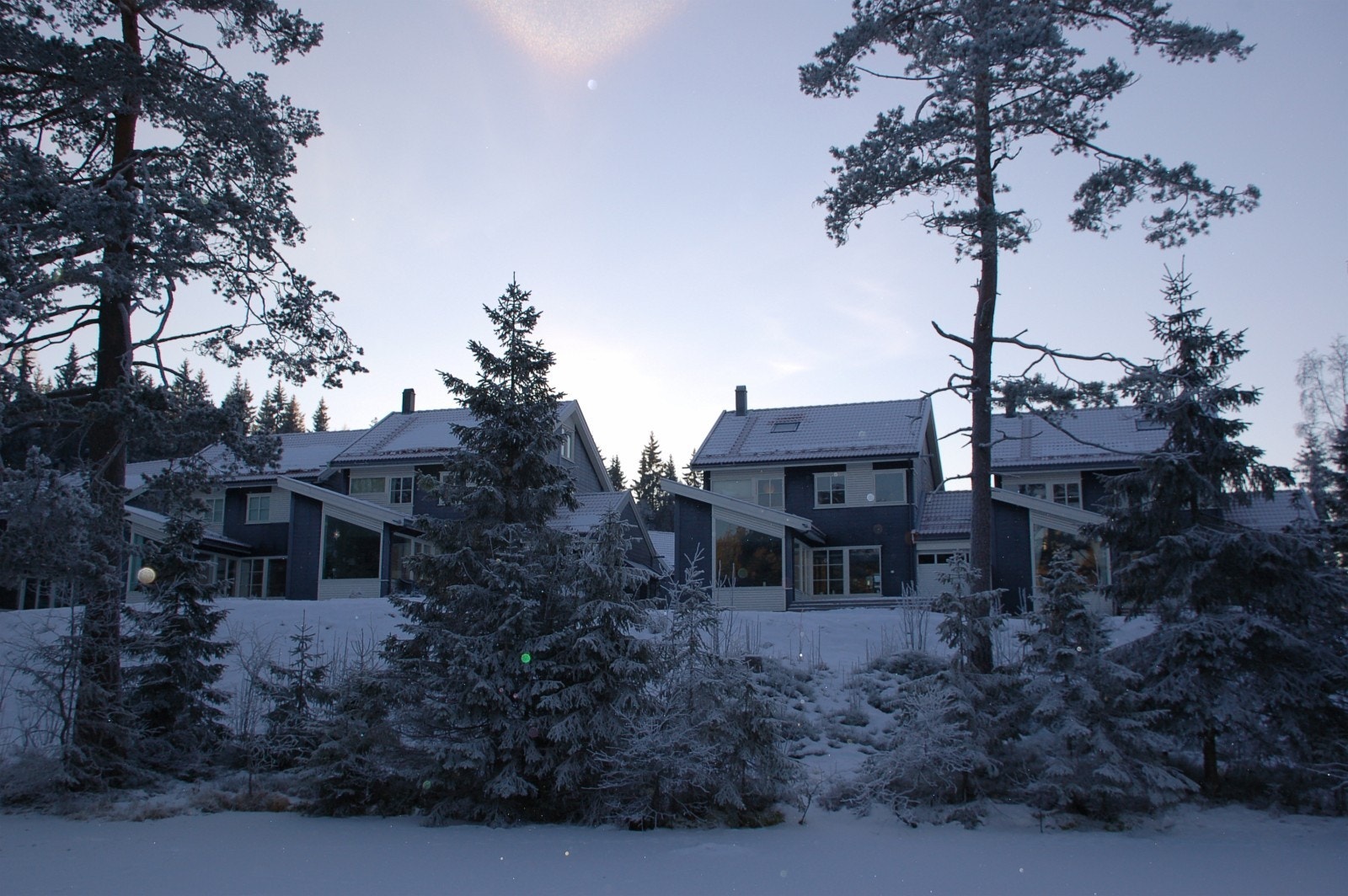 Fasade - vinter Galleribilde