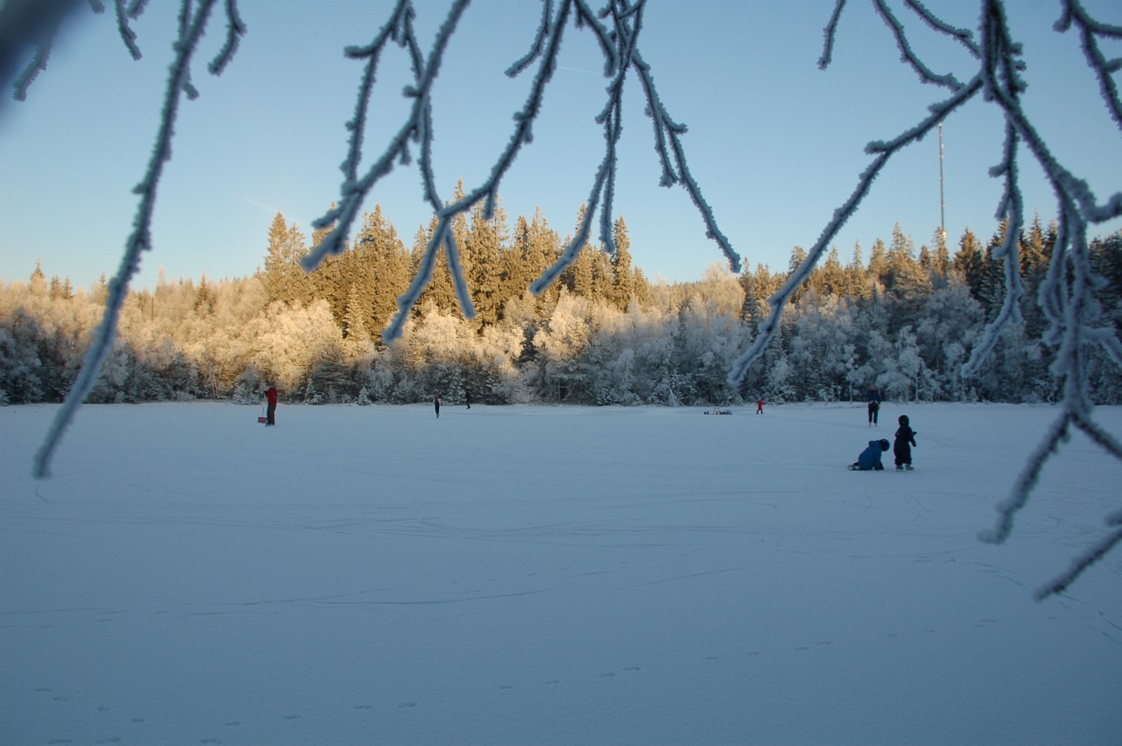 Lillevann - Vinter Galleribilde